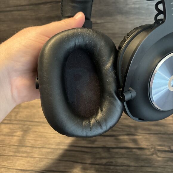 Logitech G Pro X Wired Gaming Headset Black- No Cord! Works! - Picture 8 of 8